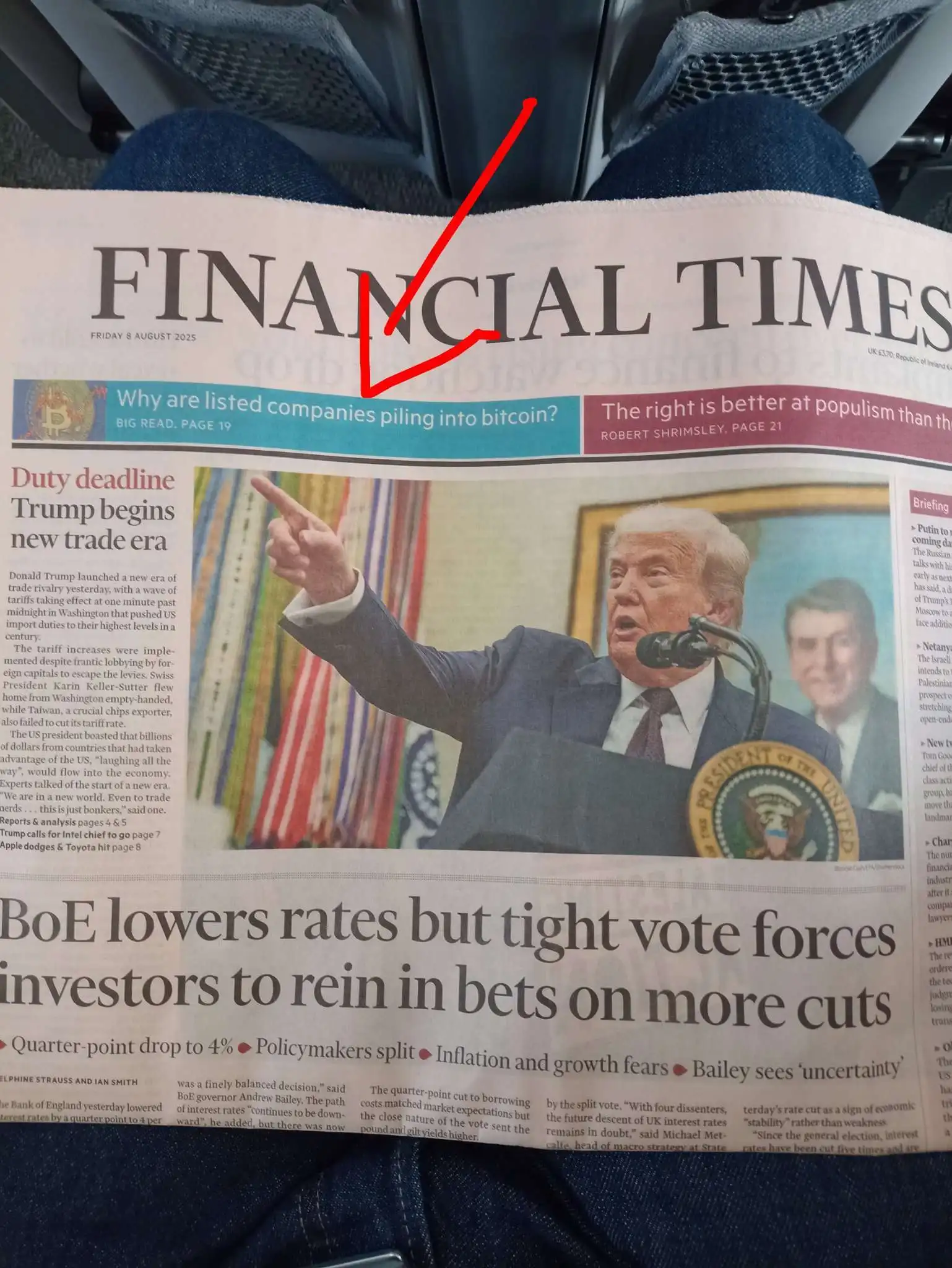 比特币登《金融时报》头版引发热议