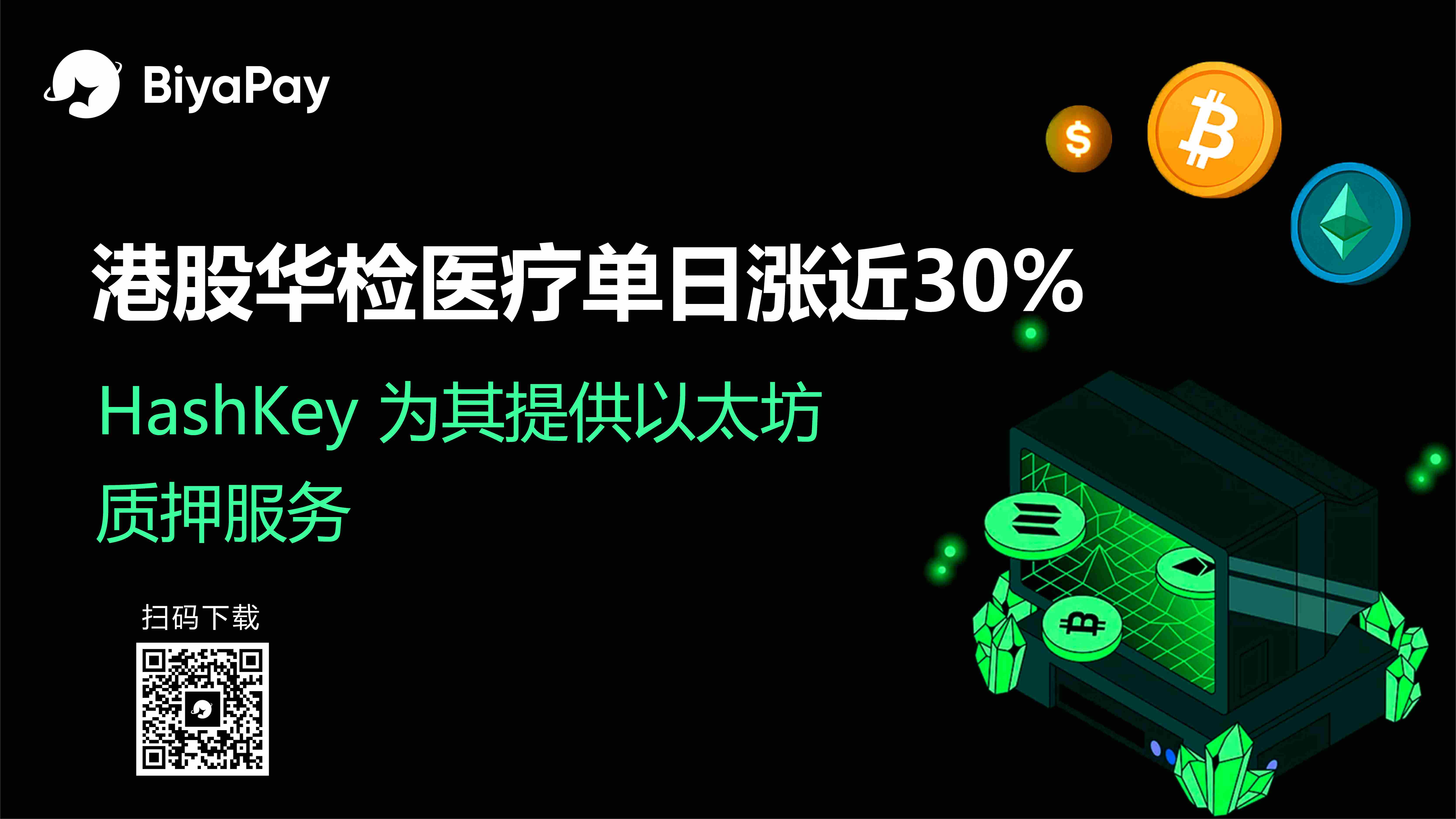 HashKey Cloud与华检医疗达成合作，推动加密资产管理创新
