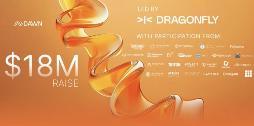 蜻蜓资本领投DAWN项目：屋顶机器人重构去中心化互联网